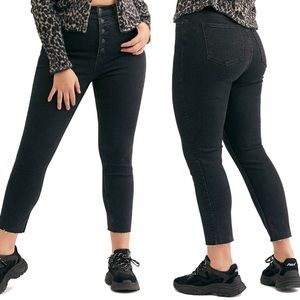 FREE PEOPLE Mardi High Waist Ankle Skinny Jeans